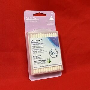 1 Pack - Almay Oil Free Makeup Eraser Sticks / 24‎ Liquid Filled Sticks Oil Free